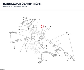 HANDLEBAR CLAMP RIGHT