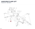 HANDLEBAR CLAMP LEFT