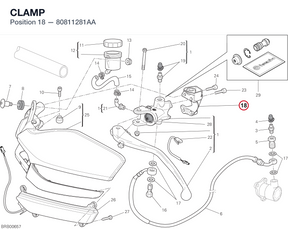 CLAMP 80811281AA diagram position