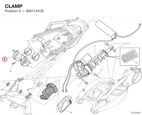 CLAMP 80811341B diagram position