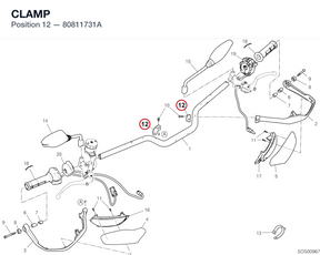CLAMP 80811731A diagram position