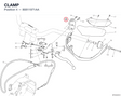 CLAMP 80811971AA diagram position
