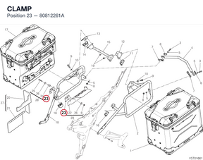 CLAMP 80812261A diagram position