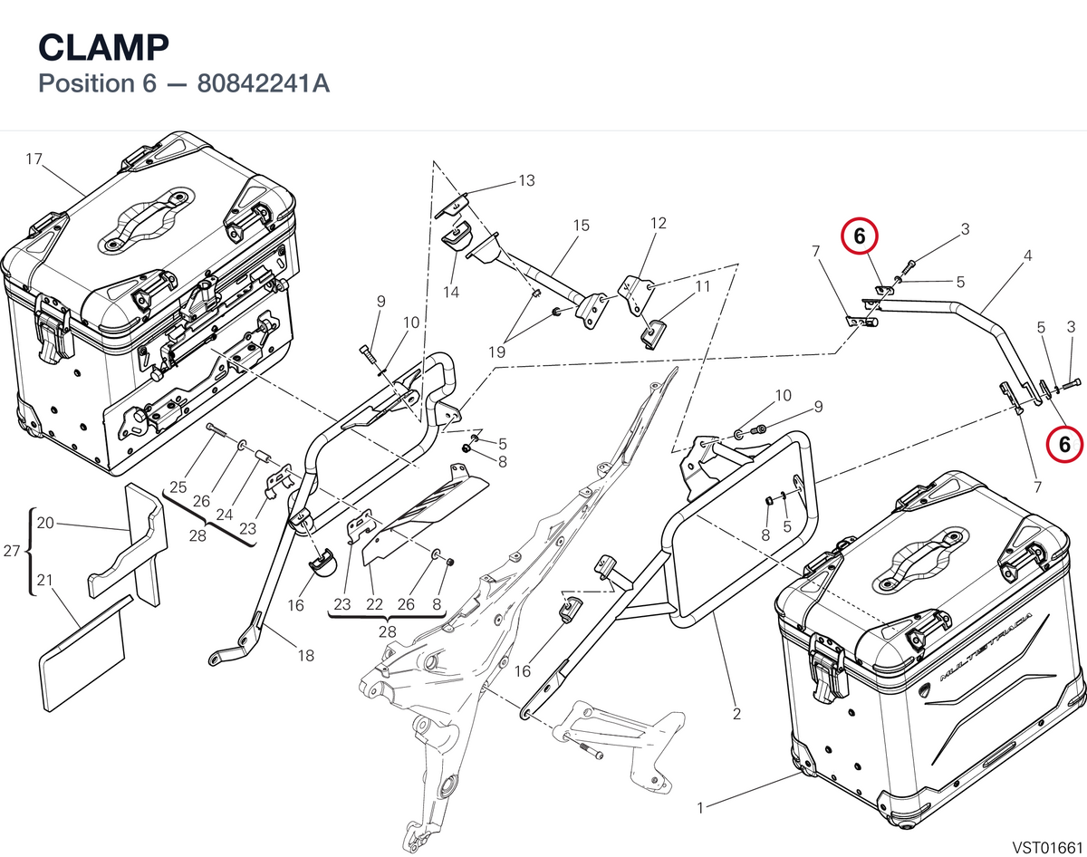 CLAMP 80842241A diagram position