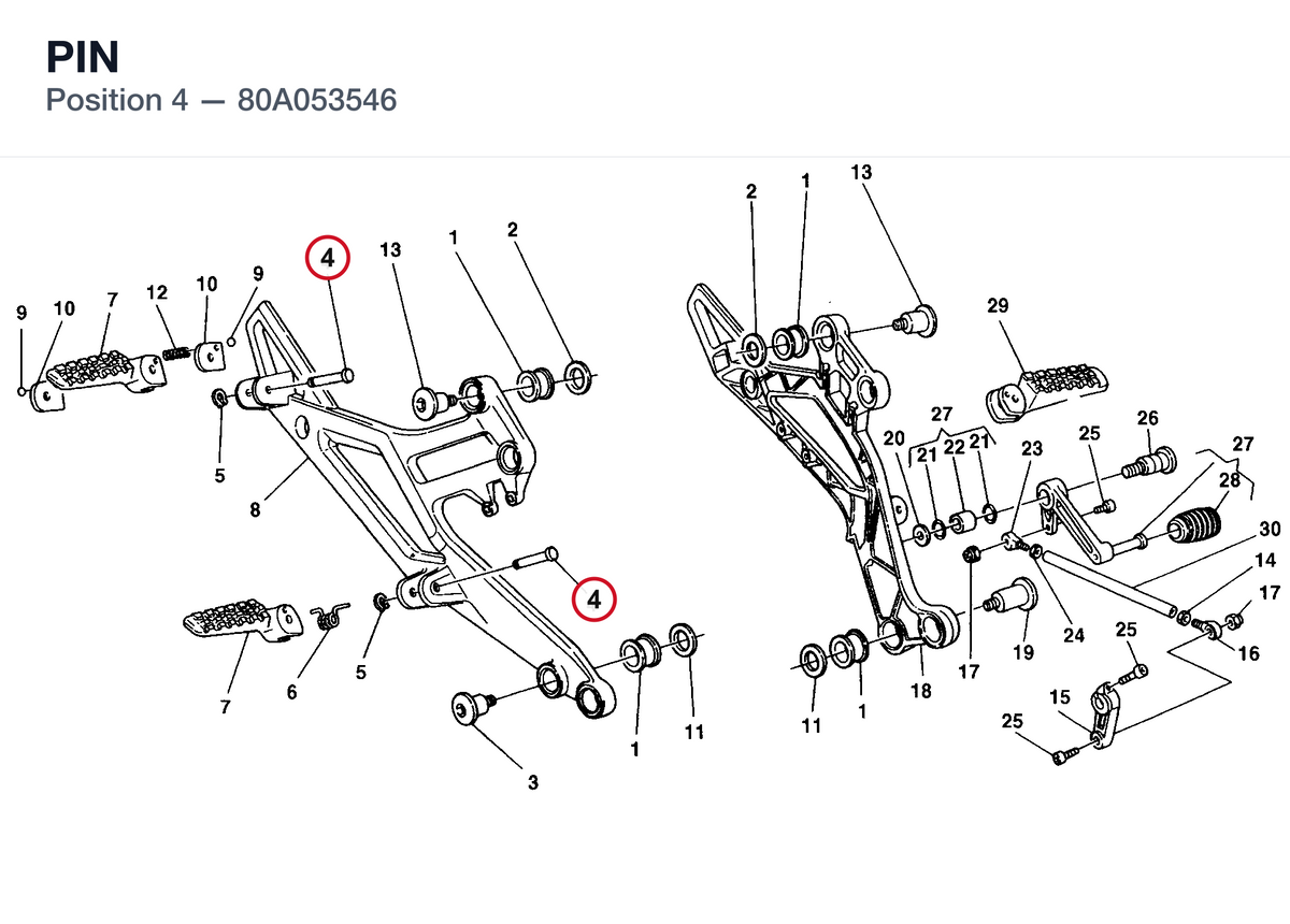 PIN 80A053546 diagram position