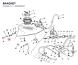 BRACKET 80A062672 diagram position