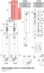 Diagram preview: MAIN SPRING (43.8) 5.2-450 FORK CPL. (S809900048S0000)