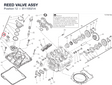 REED VALVE ASSY 81110021A diagram position