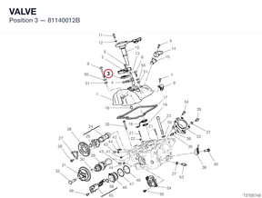 VALVE 81140012B diagram position