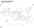 RIGHT RESTRICTION 81210241A diagram position