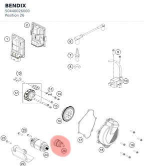 Diagram preview: BENDIX (50440026000)