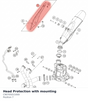 Diagram preview: Head Protection with mounting (C90705011000)
