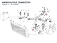 WATER OUTPUT CONNECTOR