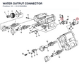 WATER OUTPUT CONNECTOR