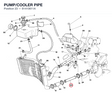 PUMP/COOLER PIPE