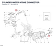 CYLINDER WATER INTAKE CONNECTOR