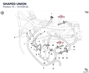 SHAPED UNION 81410912A diagram position
