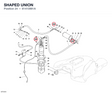 SHAPED UNION 81410991A diagram position