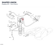 SHAPED UNION 81411041A diagram position