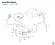 SHAPED UNION 81411111B diagram position