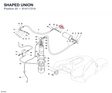SHAPED UNION 81411721A diagram position