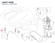 JOINT, HOSE 81411791A diagram position