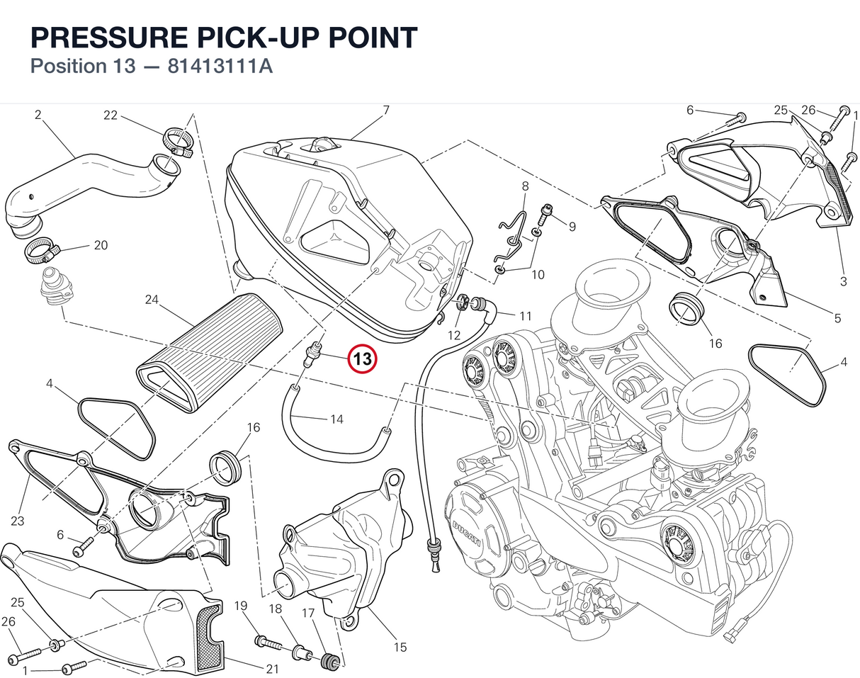 PRESSURE PICK-UP POINT
