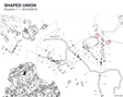 SHAPED UNION 81413251A diagram position