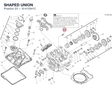 SHAPED UNION 81413341C diagram position