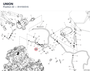 UNION 81416431A diagram position