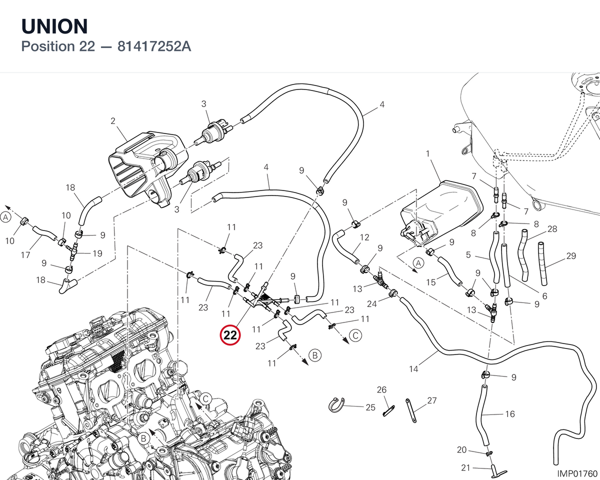 UNION 81417252A diagram position