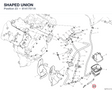 SHAPED UNION 81417511A diagram position