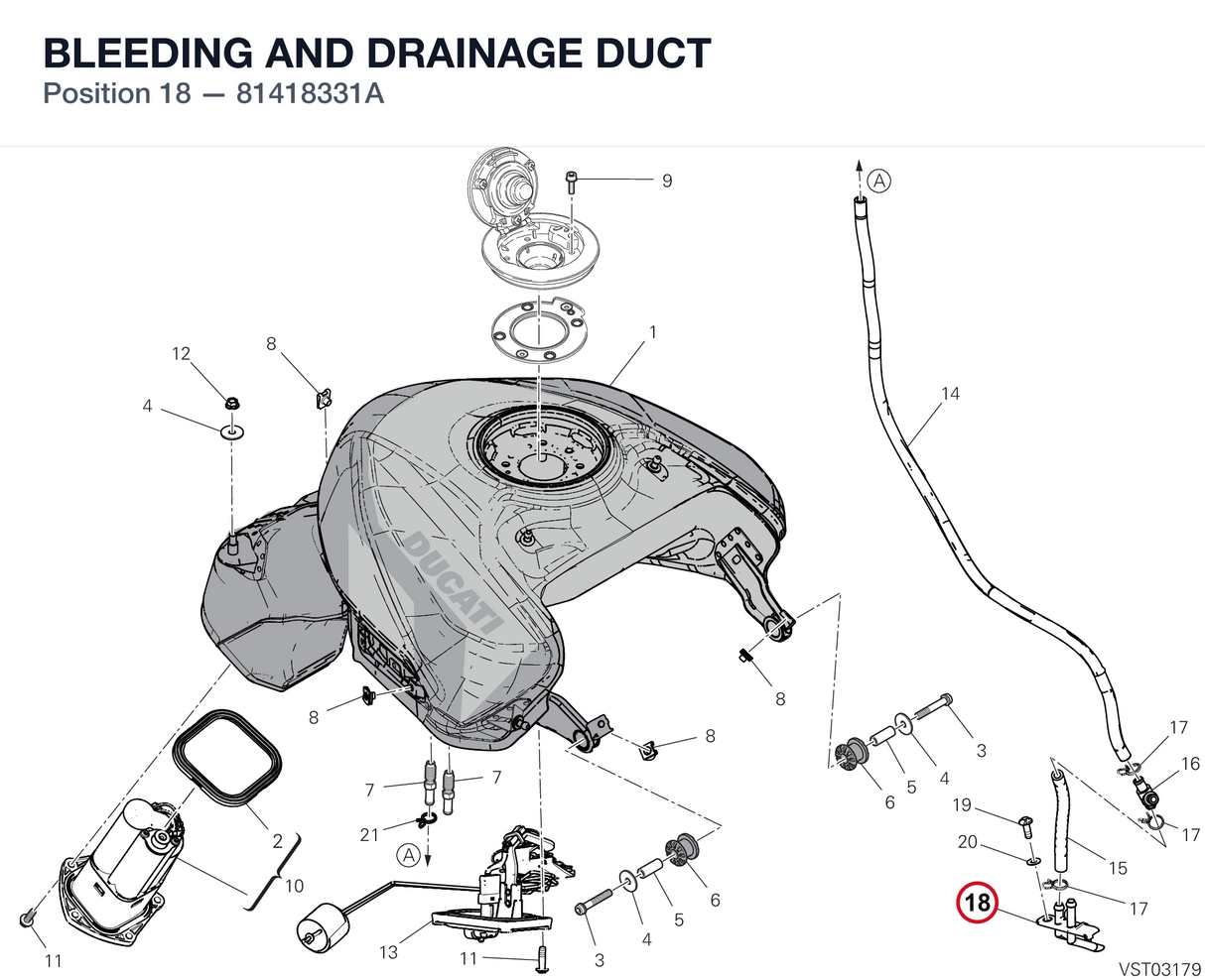 BLEEDING AND DRAINAGE DUCT