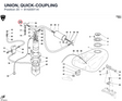 UNION, QUICK-COUPLING