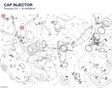 CAP INJECTOR 81440981A diagram position