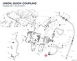 UNION, QUICK-COUPLING 81441431A diagram position