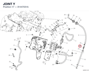 JOINT Y 81447031A diagram position
