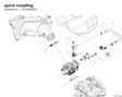 quick coupling 81448291A diagram position