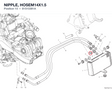 NIPPLE, HOSEM14X1.5 81510391A diagram position