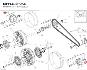 NIPPLE, SPOKE 81540063A diagram position