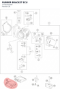 Diagram preview: RUBBER BRACKET ECU (77741031050)