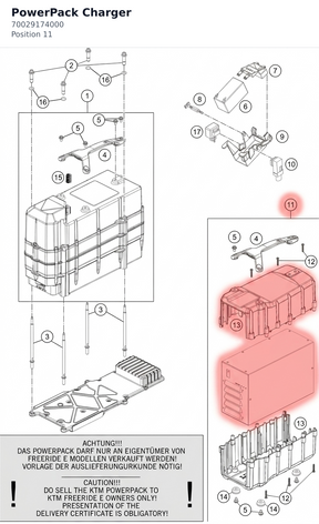 Diagram preview: PowerPack Charger (70029174000)