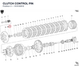 CLUTCH CONTROL PIN