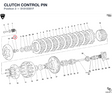 CLUTCH CONTROL PIN