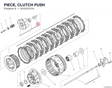 PIECE, CLUTCH PUSH 81810151A diagram position