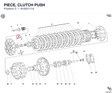 PIECE, CLUTCH PUSH 81820111A diagram position