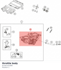 Diagram preview: throttle body (61341101000)