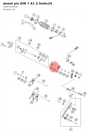 Diagram preview: dowel pin DIN 7 A1 2.5m6x24 (C0007025241)