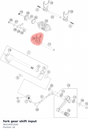 Diagram preview: fork gear shift input (96234001000)