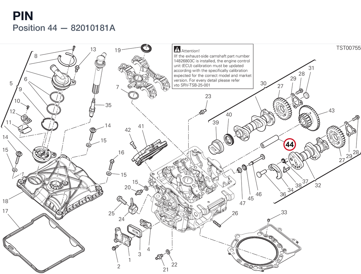 PIN 82010181A diagram position